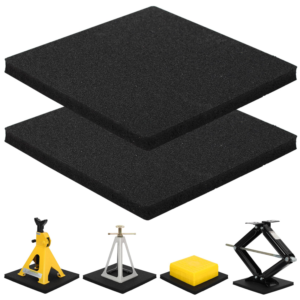 OULEME front view of two-pack pads showing durable non-slip surface and stability benefit