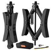 OULEME front view of stabilizers showing hardware and compact benefit