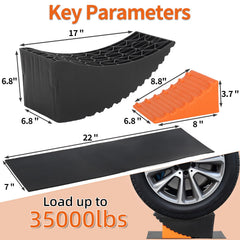 ouleme ramp textured surface providing grip benefit