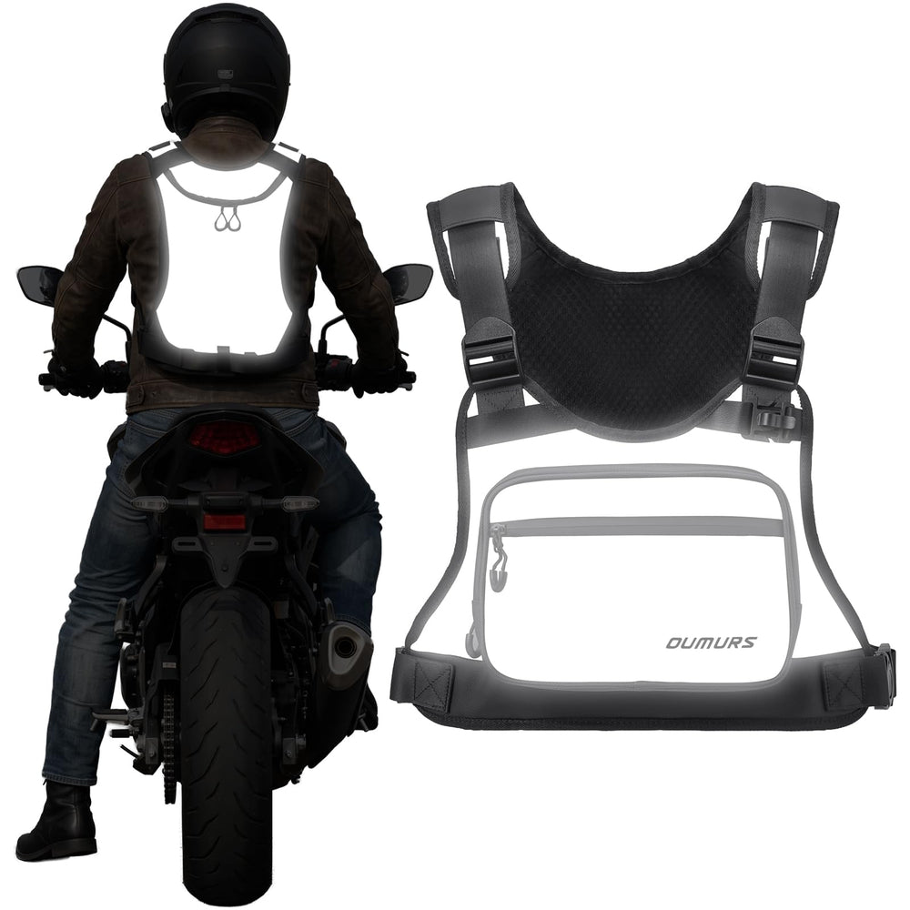 Oumurs front reflective panel increasing nighttime visibility