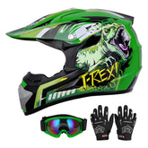 OUMURS helmet front view showing full-face protection and DOT safety