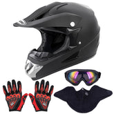 Oumurs front view helmet showing full-face protection and ready-to-ride fit
