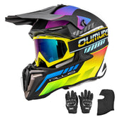 Oumurs helmet front view showing DOT shell and confident coverage