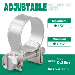 OURU close-up of screw and nut hardware demonstrating easy adjustment and secure hold
