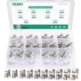 OURU front packaging showing 52PCS clamp kit and organized box for easy transport