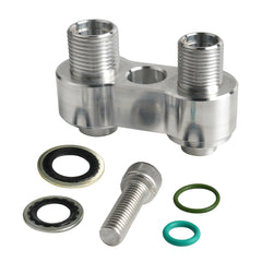 Outopakkle adapter side profile displaying lightweight 6061-T6 billet construction benefit