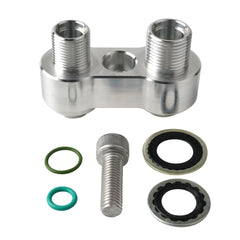 Outopakkle adapter thread close-up showing machined #8 and #10 threads for accurate fit