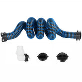 OUTPRIZE front view assembled hose showing durable construction and convenience