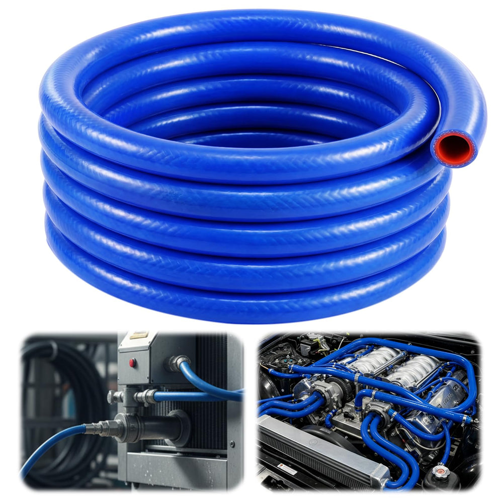Outus blue 25ft coil showing compact packaging and easy storage benefit