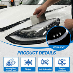 Outus medium spreader edge detail highlighting flexible edge for contour conformity