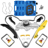 OWNWEEDA front packaging showing complete timing chain kit and tools, clear fitment benefit