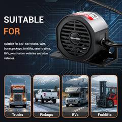 OXAMBIR side profile with universal mounting bracket illustrating flexible placement