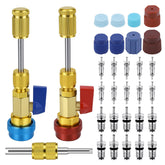 OXDFK kit overview showing all 31 pieces for complete AC service