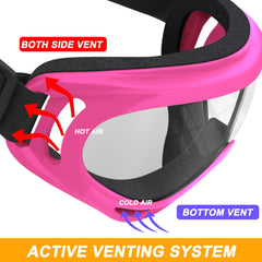 OXG soft foam seal profile providing comfortable sweat absorption