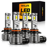 OXILAM front packaging showing the 9005 9006 pack and features