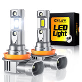OXILAM front packaging showing H11 bulbs and features for quick identification and purchase
