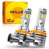 OXILAM front packaging showing bulbs and benefits, easy identification and unboxing