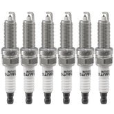 OYEAUTO front packaging showing six iridium plugs and clear fitment list, assures correct replacement