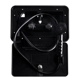 OYMOV front exterior box showing clean lines and secure fit benefit convenience