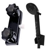 OYMOV black faucet front view showing sleek finish and quick upgrade benefit