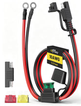 Oyviny SAE connector front view showing quick disconnect and easy access