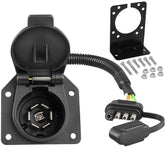 Oyviny front connector showing plug face and clear pin layout for easy hookup