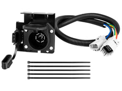 Oyviny adapter front view showing both connectors and easy hookup benefit