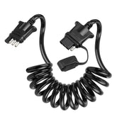 Oyviny front connector view showing secure 4-pin plug and easy grip