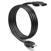 Oyviny front view flat connector showing easy plug-in benefit