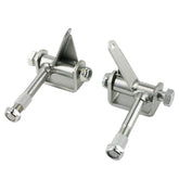 PACEWALKER front view of left and right spindle brackets showing fit and finish benefits