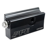 Pacific Performance Engineering front view of bypass valve showing compact design and fit