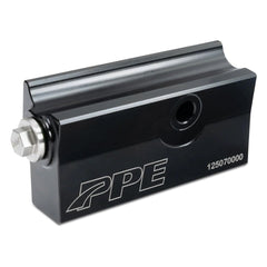 Pacific Performance Engineering front view of bypass valve showing compact design and fit