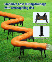 PAHTTO folded legs stacked compactly for convenient storage