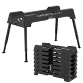PAHTTO front view assembled support showing stable hose positioning and quick setup