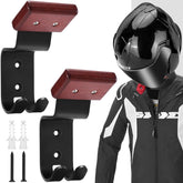 PAHTTO front view mounted helmet rack showing organized storage benefit