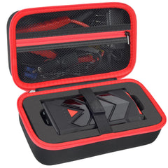 PAIYULE front view of hard case showing compact protection and easy transport