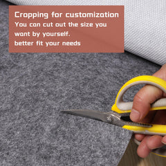 PANDOROOM detailed PVC non-slip backing that prevents the mat from sliding