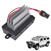 PANNUOSCS front view of blower resistor showing mounting tabs for accurate fit