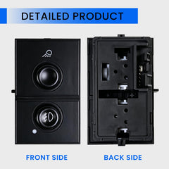 PANNUOSCS side view shows mounting tabs for secure dashboard fit