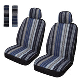 Pariitadin front seat cover full view showing pattern and fit benefit
