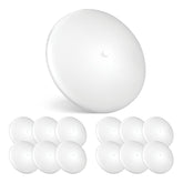 PARMIDA front view of 12-pack dome lights showing slim profile and neat finish, ideal for space-saving