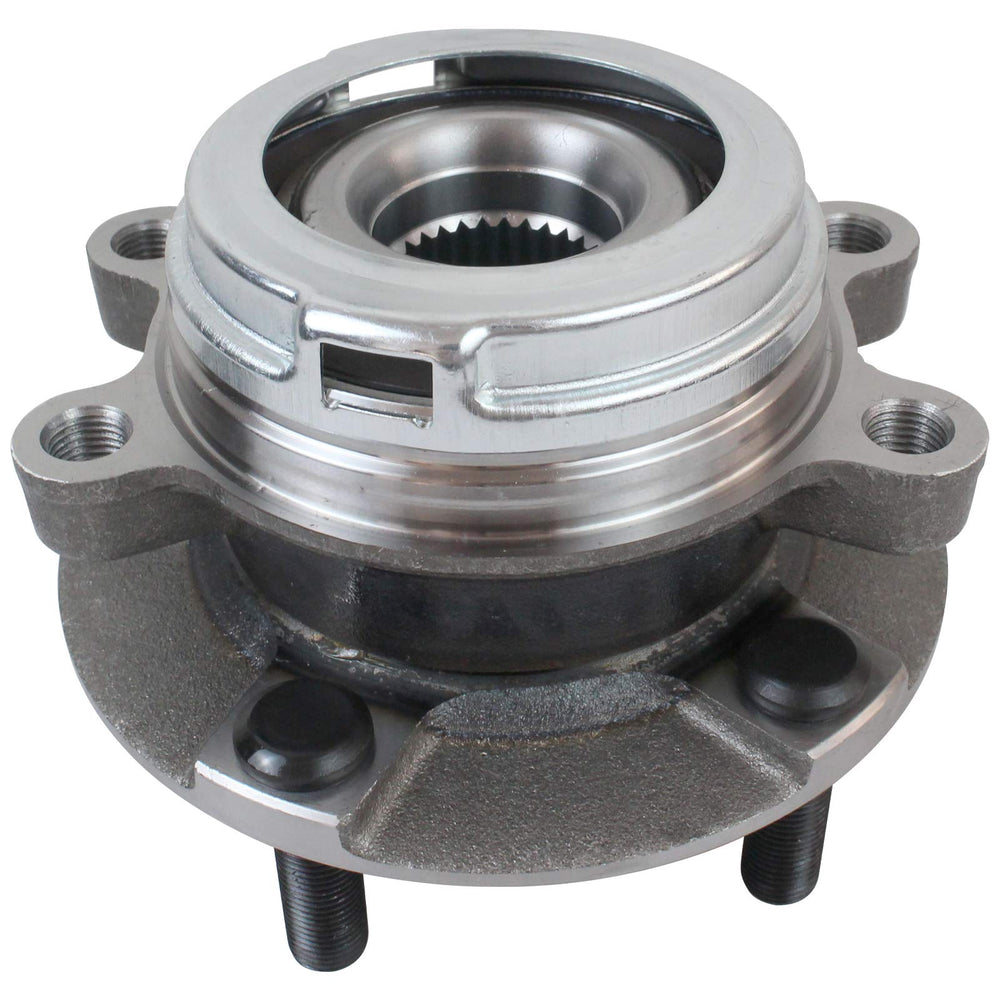 PAROD front hub assembly front view showing mounting points and robust construction for reliable fit