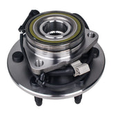 PAROD front hub assembly view showing bolt pattern and ready-to-install benefit