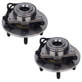 PAROD front hub assembly front view showing flange and mounting holes for accurate fit