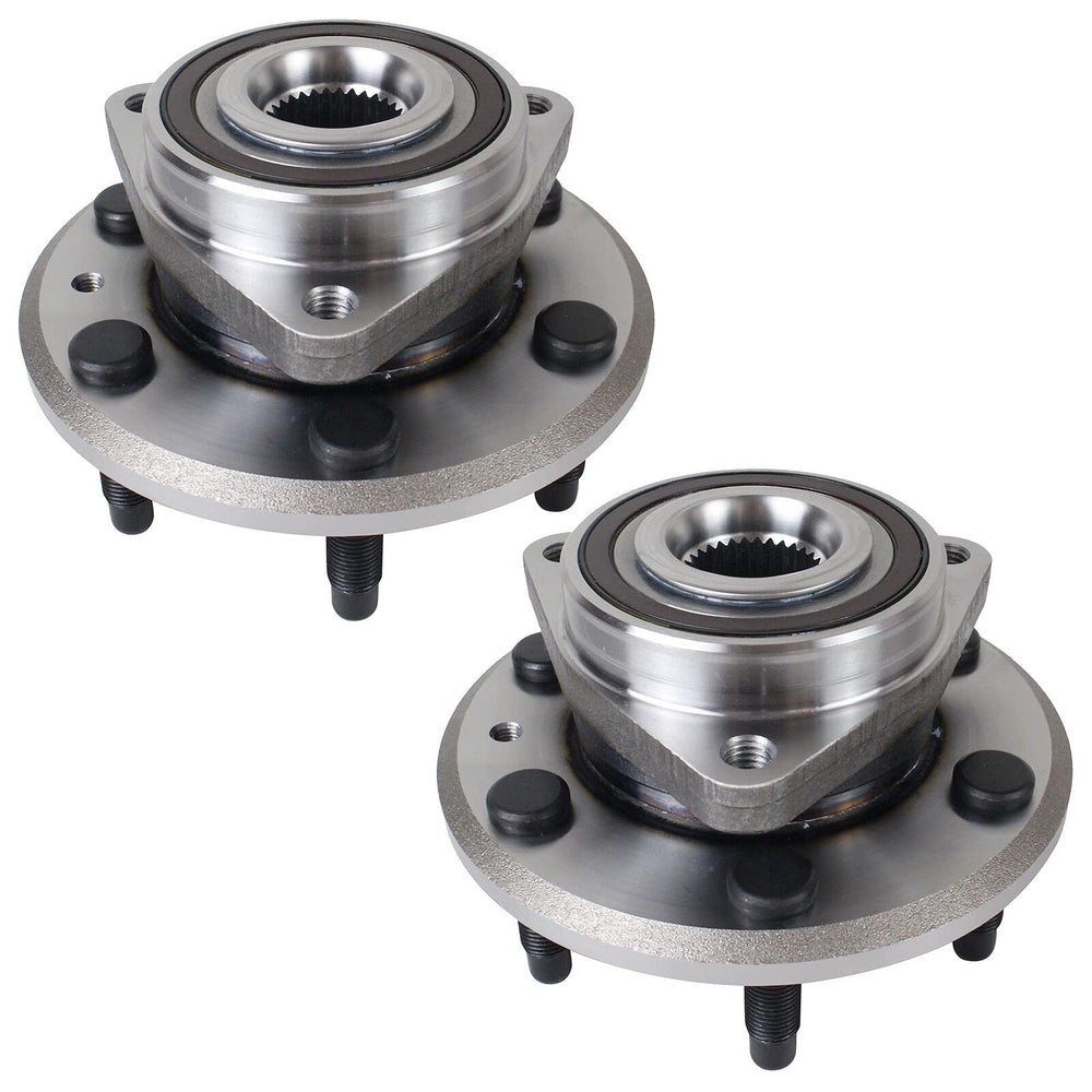 PAROD front hub assembly front view showing bolt pattern and fitment benefit