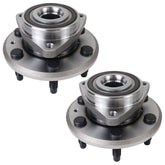 PAROD front hub assembly front view showing bolt pattern and fitment benefit