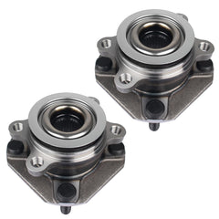PAROD front hub assembly front view showing mounting flange for correct fit