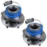 PAROD front hub assembly front view showing bolt pattern and quick fit