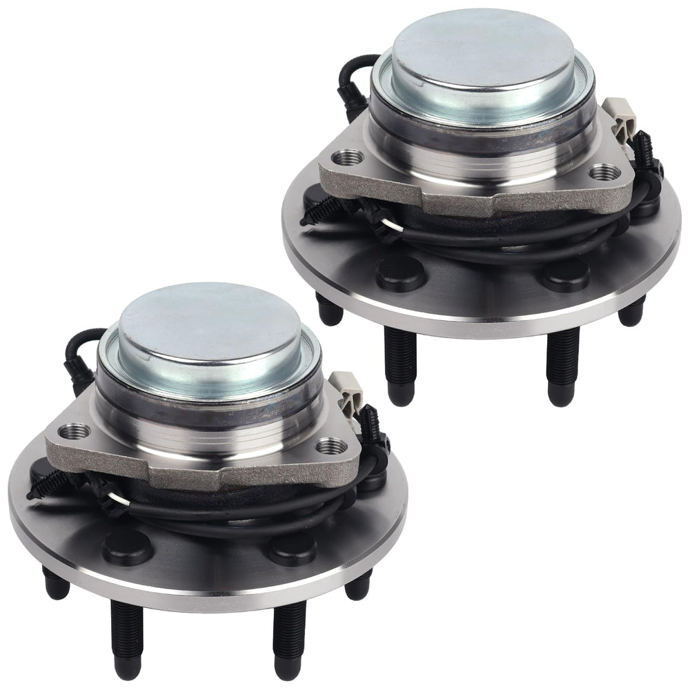 PAROD front hub assembly front view showing mounting flanges and clean finish for reliable fitment