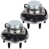 PAROD front hub assembly front view showing mounting flanges and clean finish for reliable fitment